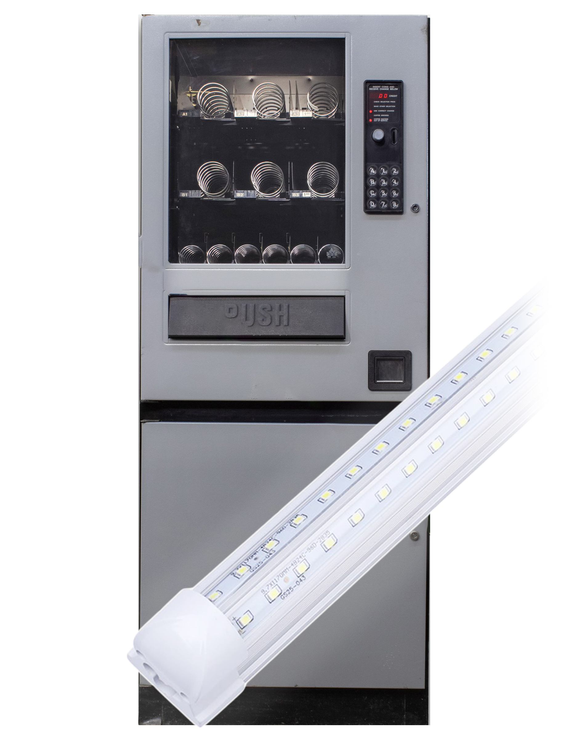Automatic Products C Series / CS12 Vending Machine LED Plug and Play